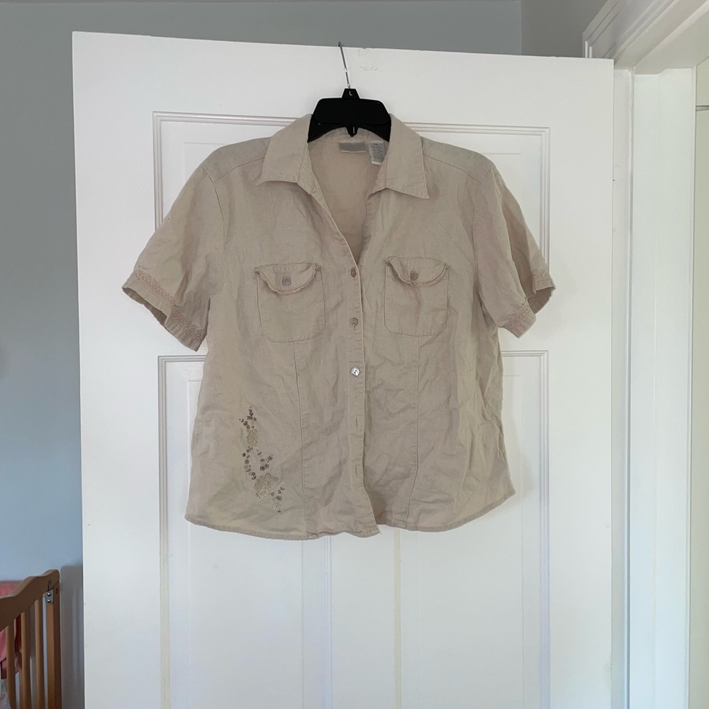 Button up top